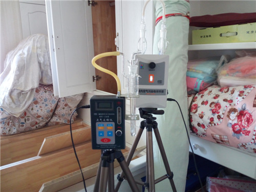 金地湖城大镜天字一号甲醛检测