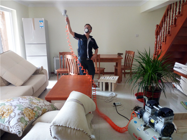 马家湾水榭领地甲醛治理