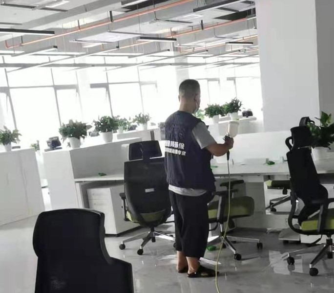 中电太极软件办公室除甲醛