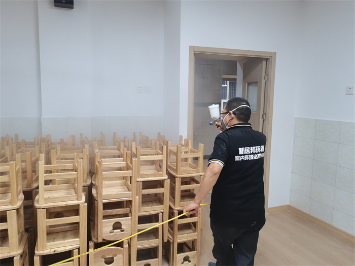 莲湖第十幼儿园甲醛去除治理